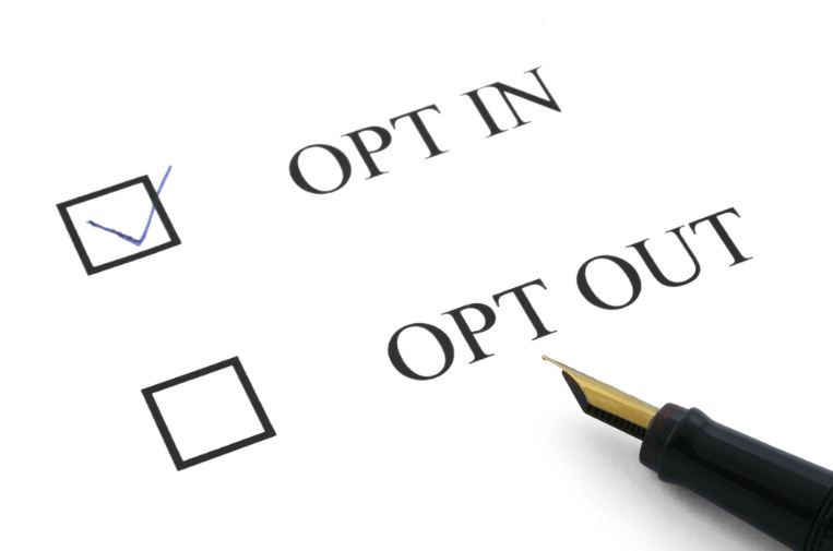 opt-in opt-out
