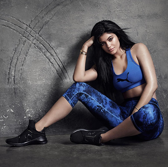 campañas con influencers de moda: Puma Kylie Jenner