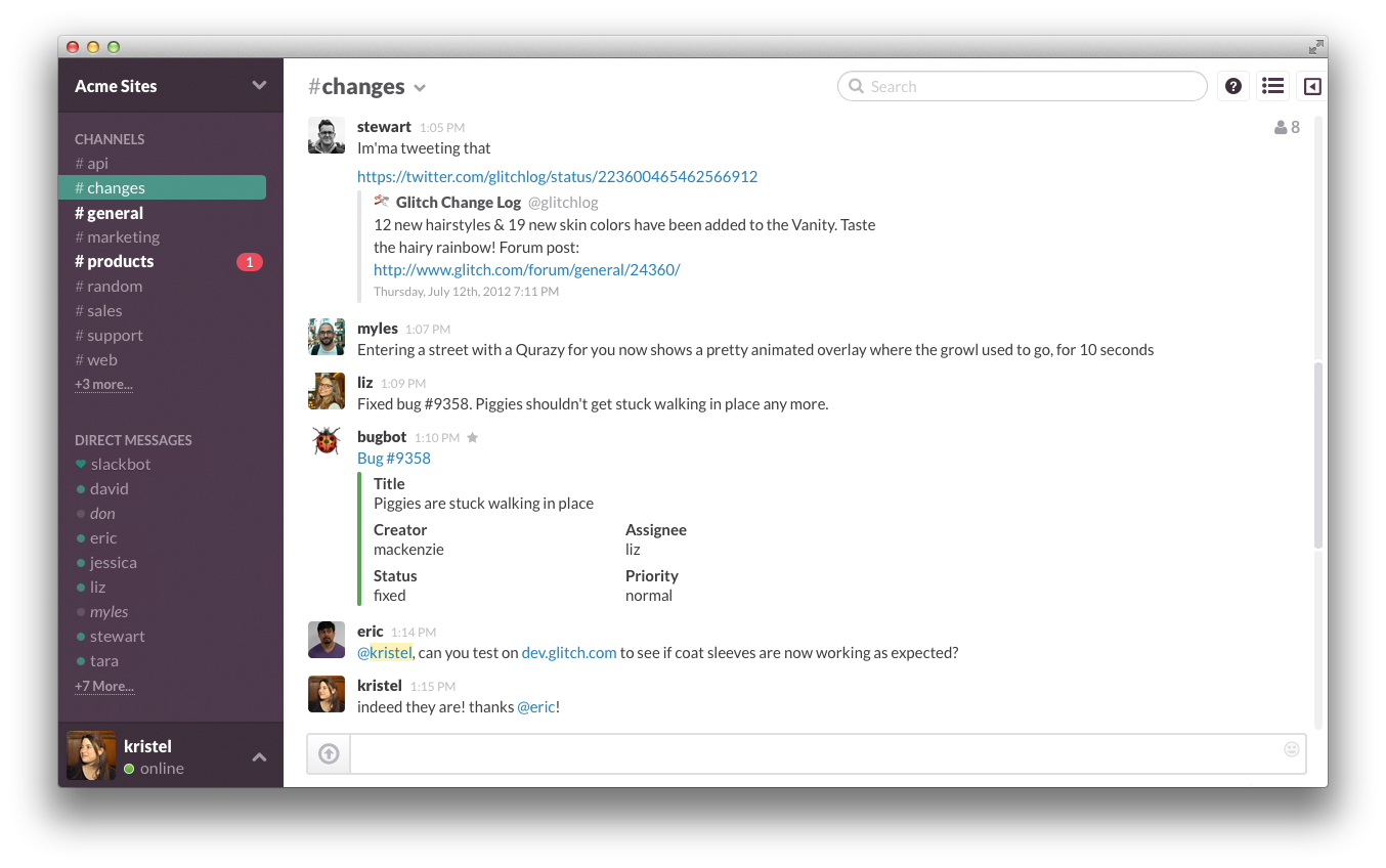 mejores apps: Slack
