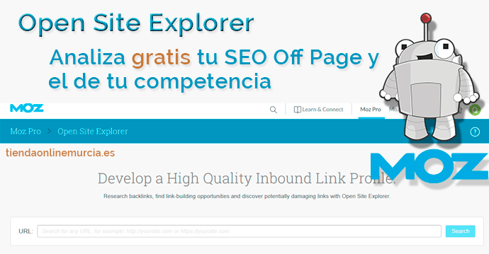 Open Site Explorer para conseguir enlaces SEO