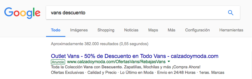 copys de Adwords