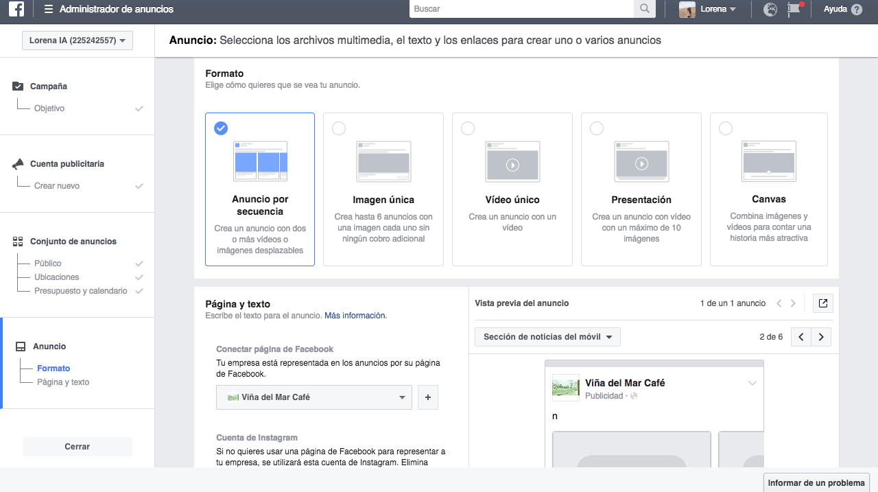 crear anuncios eficaces en Facebook