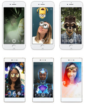 filtros de Facebook Stories