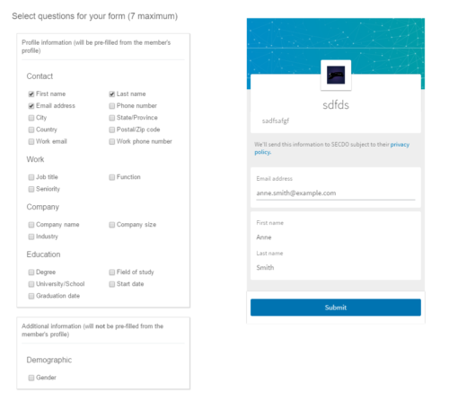 Descubre qué es LinkedIn Lead Gen Forms