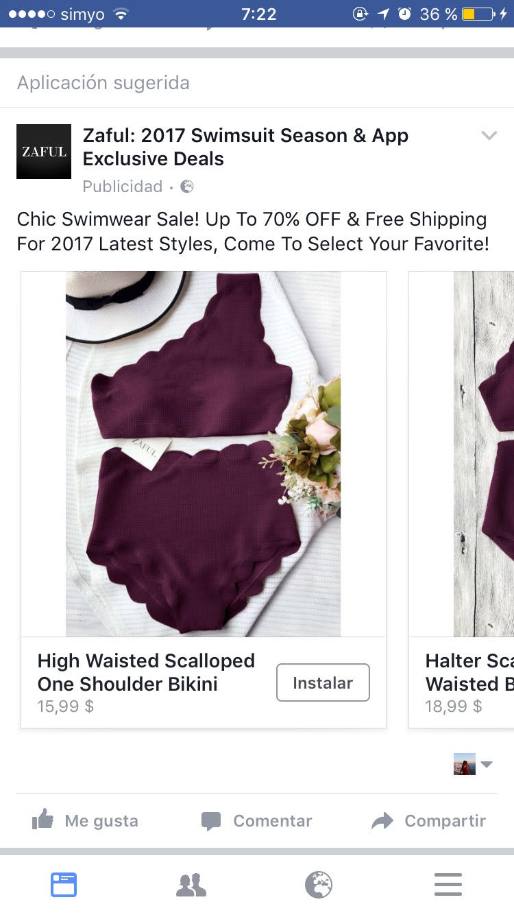 formatos publicitarios en facebook