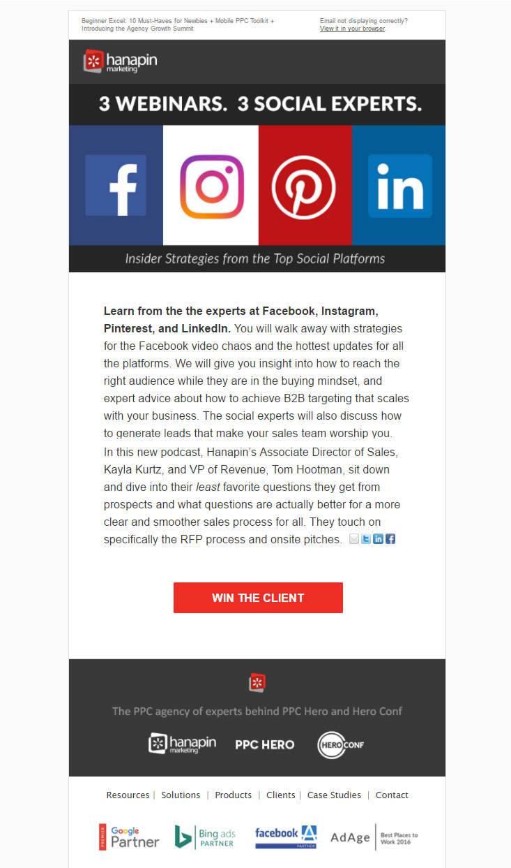 Newsletters para la captación de clientes B2B