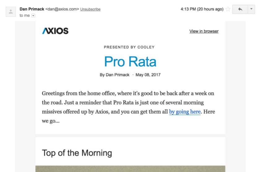 newsletters personalizadas