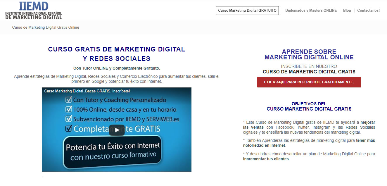 formación en marketing