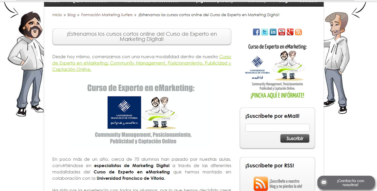 formación en marketing