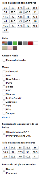 qué espera el usuario de tu tienda