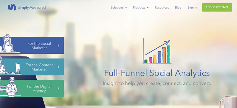 herramientas de analítica web: simply meeasured