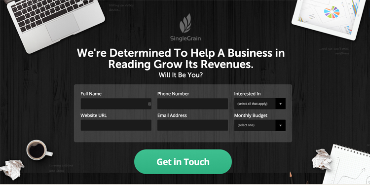 formularios para captar suscriptores