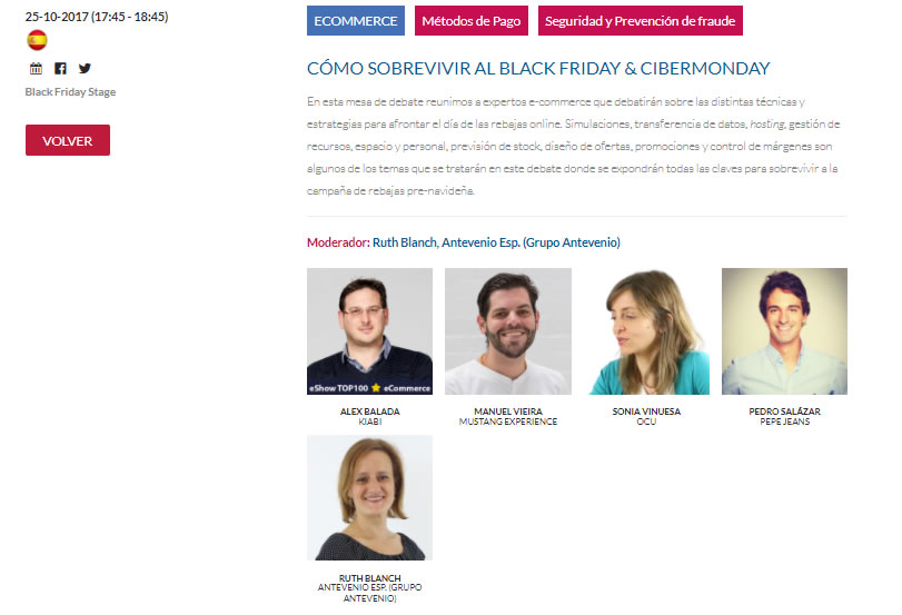 Mesa redonda en eShow