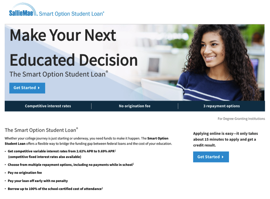 home page vs. landing page