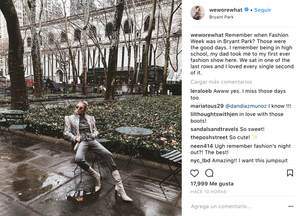 influencers de moda en Instagram