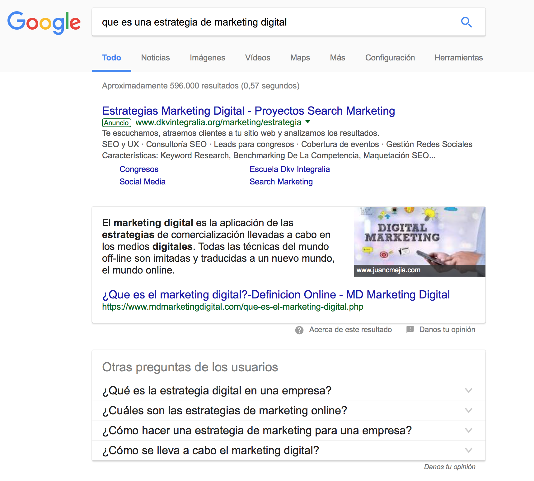 ejemplo respuesta rapida