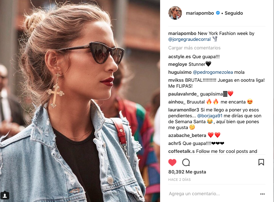 influencers de moda en Instagram