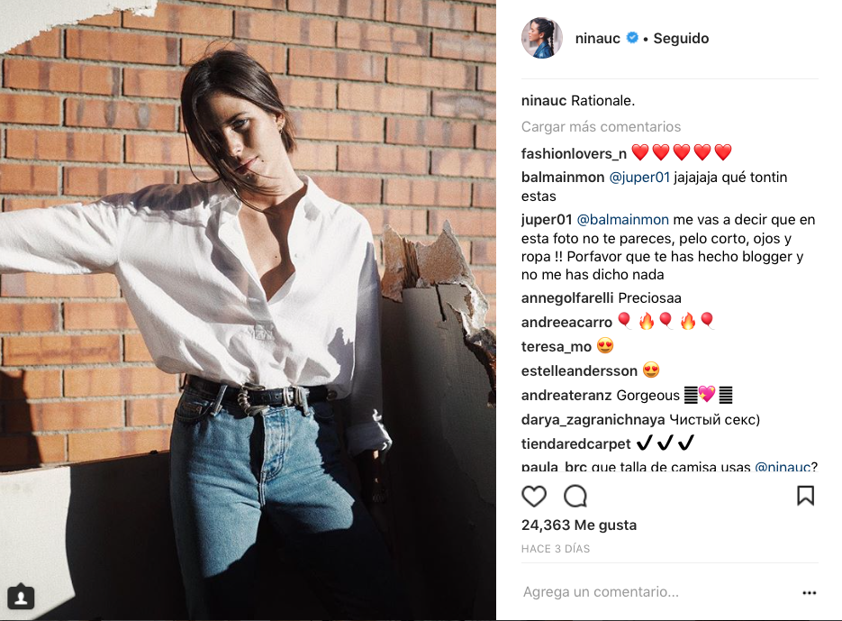 influencers de moda en Instagram