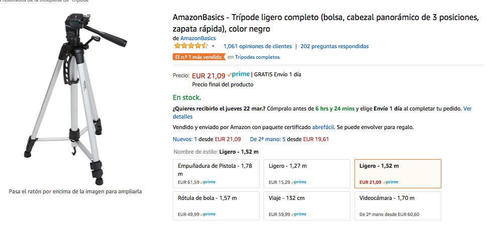 publicidad en Amazon