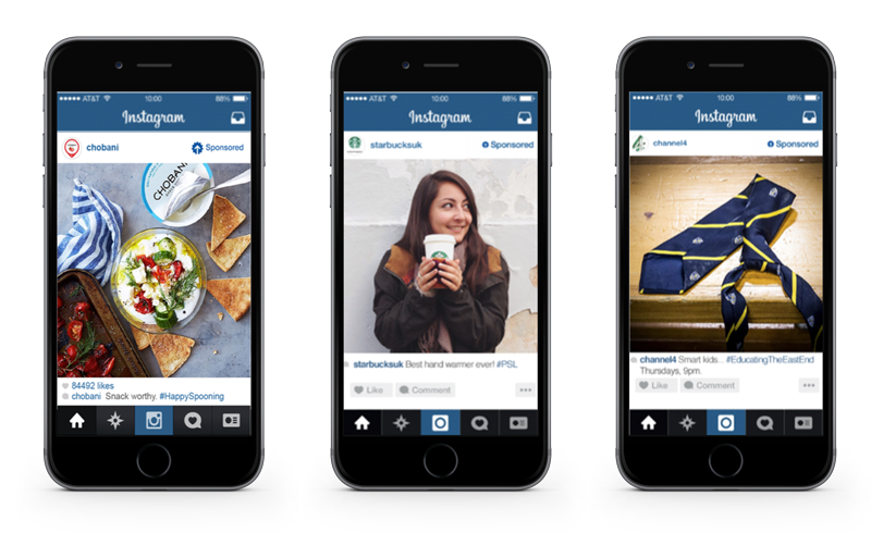 Tipos de publicidad en Instagram