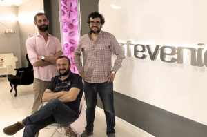 Jesús Mera, Pablo Pérez y Fernando Gárate