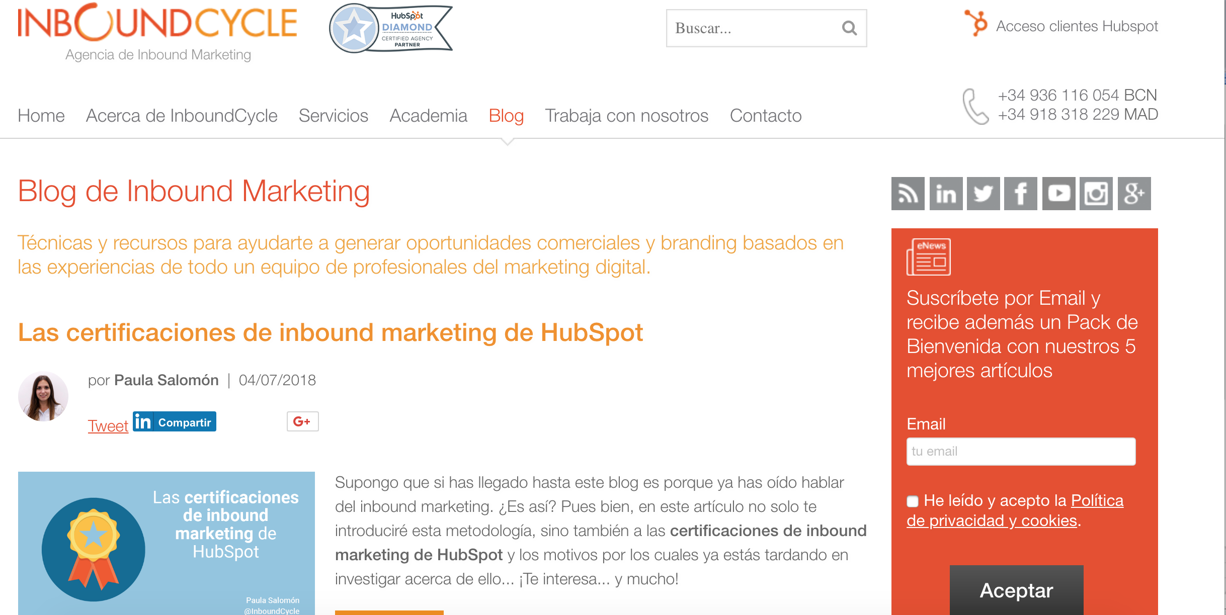 aprender marketing automation con InboundCycle