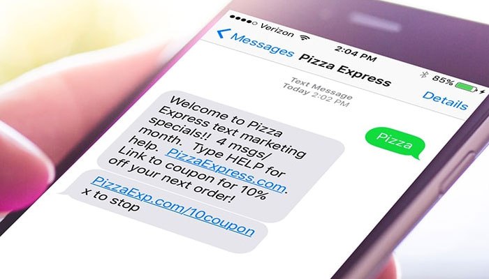 CTA para tu estrategia de SMS marketing. Bienvenida