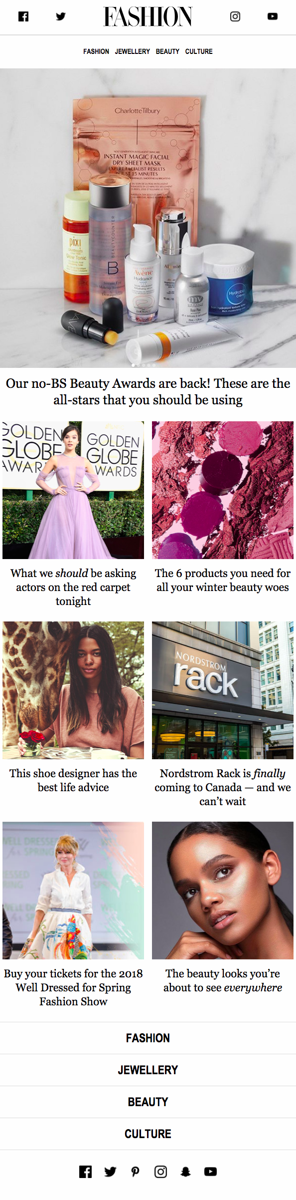 Envíar newsletters que muestren tu mejor contenido