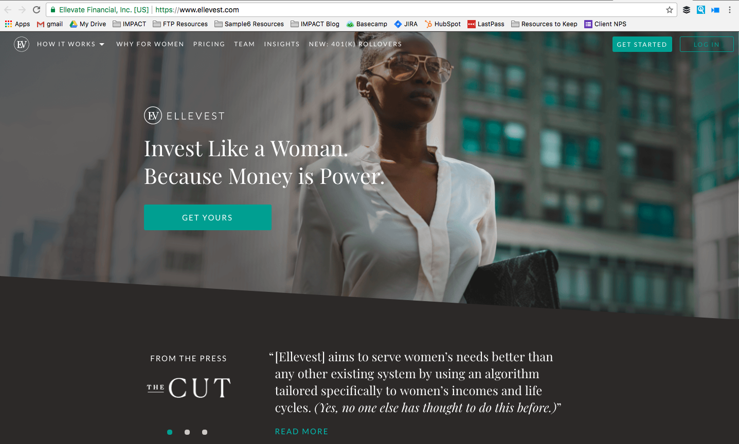 ellevest campañas de captación de leads en 2018