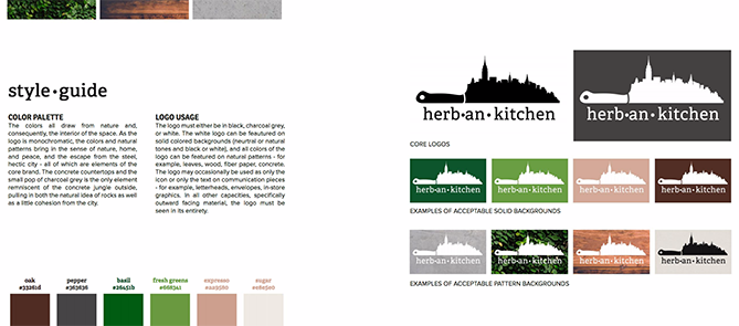 branding, marca e identidad visual. Herban