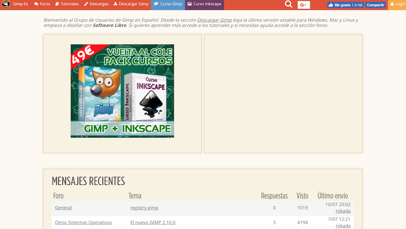 Herramientas para hacer los mejores banners de rich media. GIMP