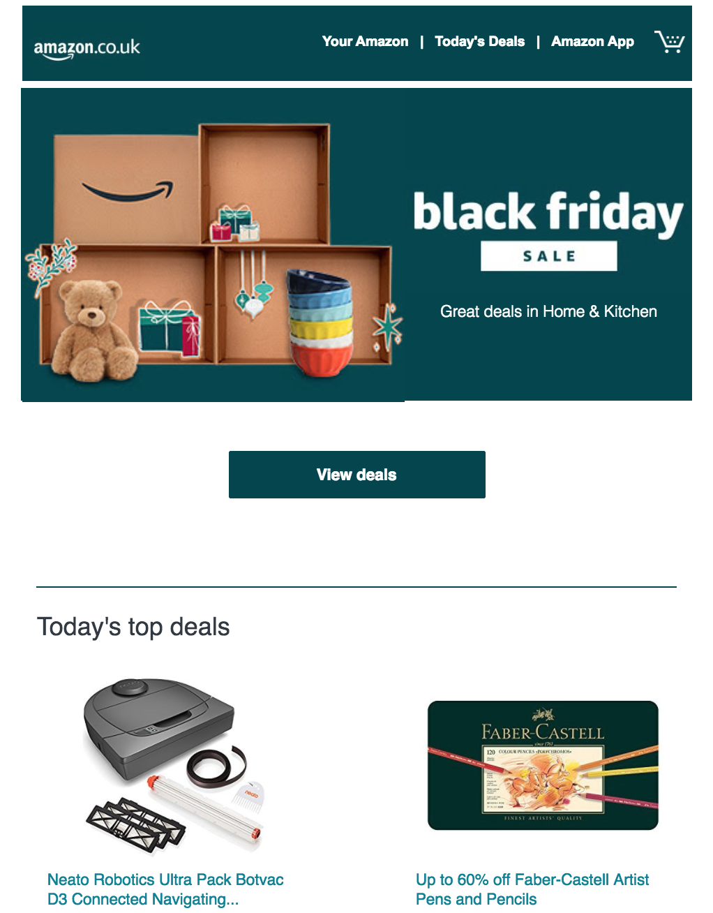 campañas del Black Friday Amazon