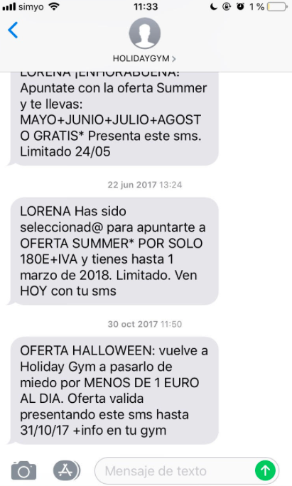 base de datos vender más en Navidad con SMS Marketing