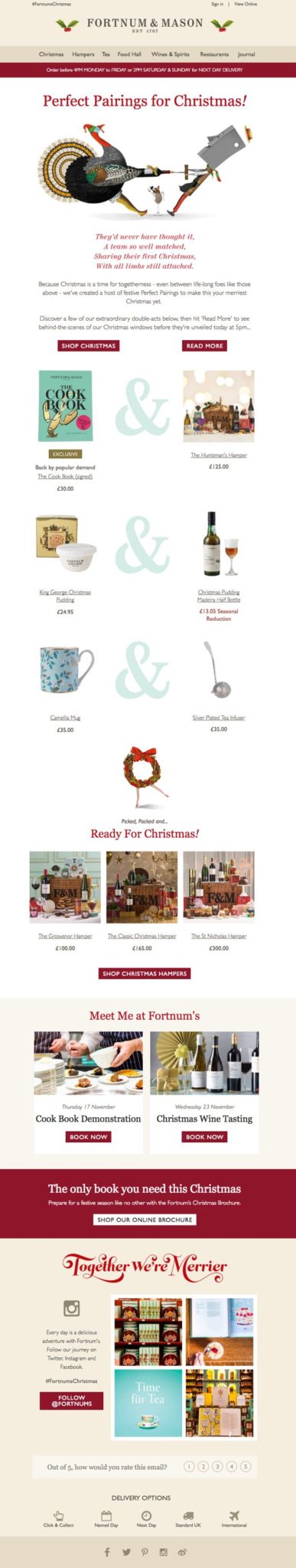 cross selling email marketing para vender más en Navidad