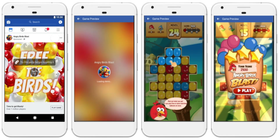 Facebook Playable Ads