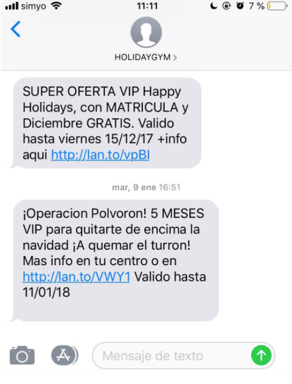 Errores a evitar con SMS marketing. Crear mensajes genéricos