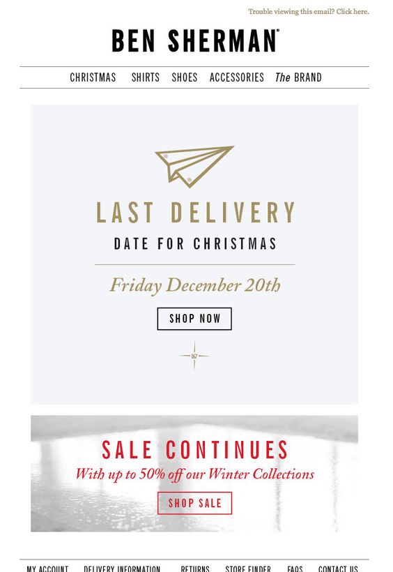 urgencia email marketing para vender más en Navidad