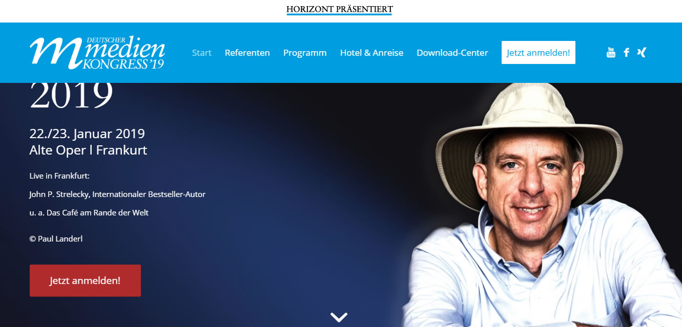 eventos de Marketing Digital en Europa de 2019 - Deutscher Medienkongress