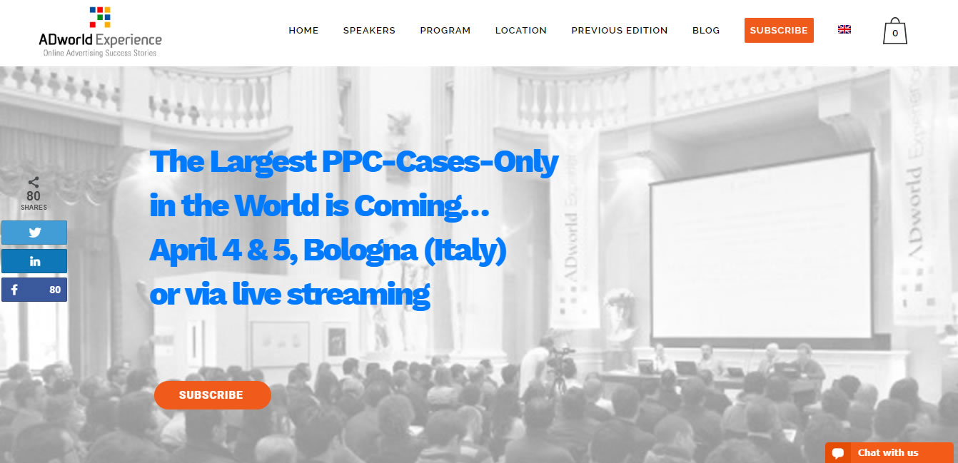 eventos de Marketing Digital en Europa de 2019 - ADworld Experience