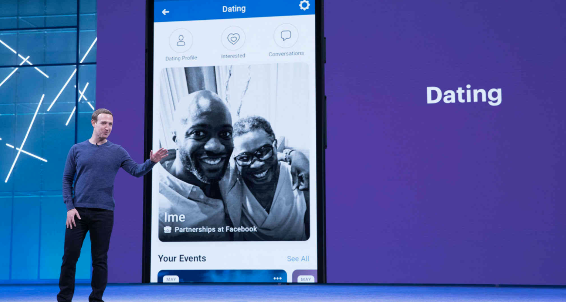 presentación de Facebook Dating