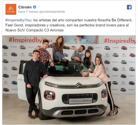 lenguaje inclusivo en Marketing Digital Citroen