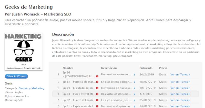 Marketing Geeks Podcast