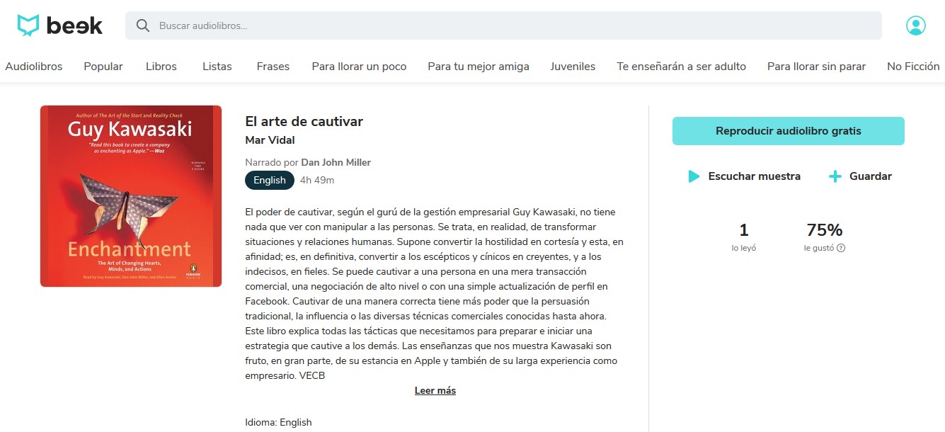 Los mejores audiolibros sobre marketing en español: El arte de cautivar