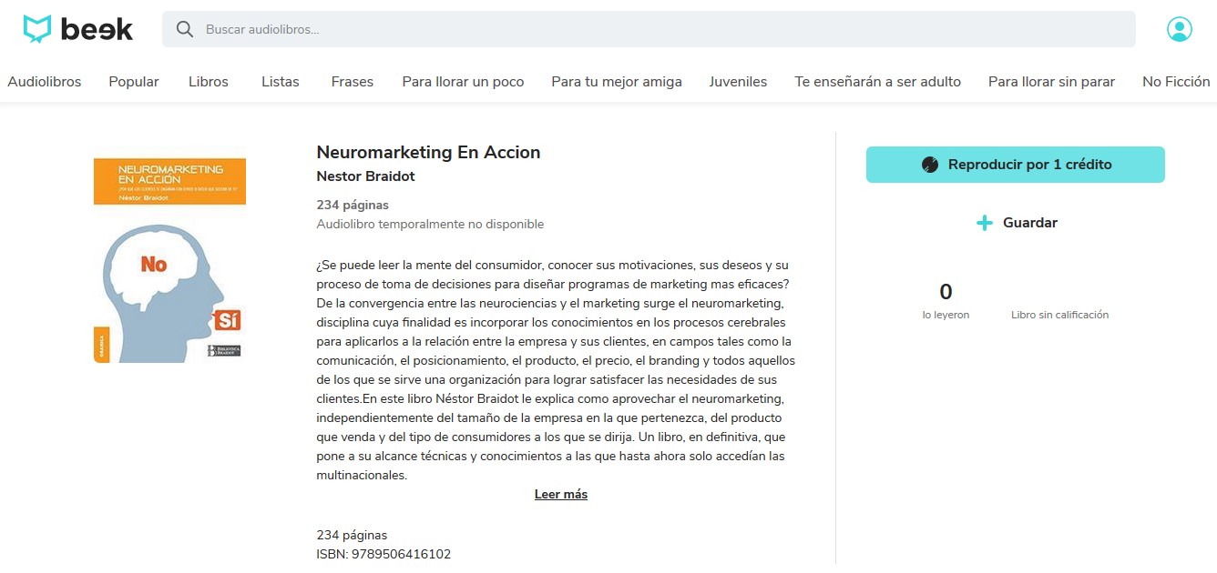 Los mejores audiolibros sobre marketing en español: Neuromarketing