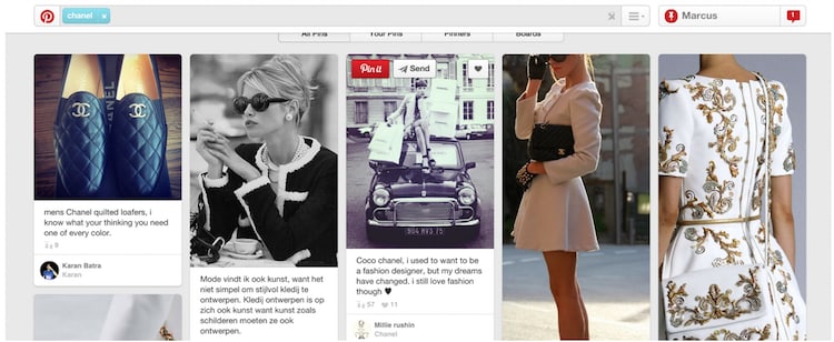 Performance marketing para el sector de lujo Pinterest