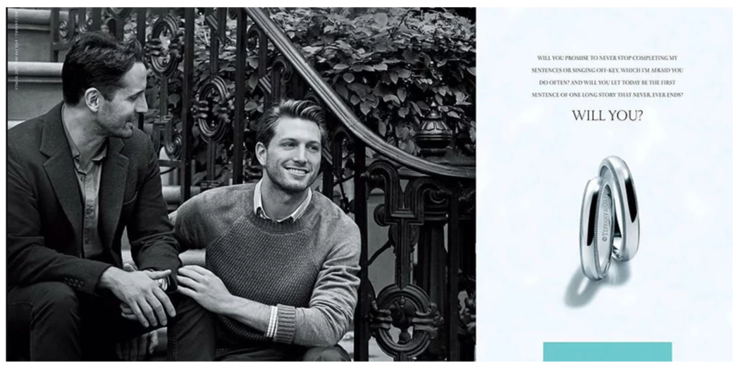 campañas de publicidad del Orgullo Gay Tiffany