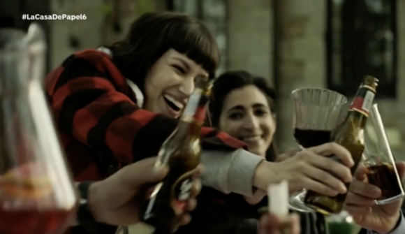 La casa de papel y Estrella Galicia