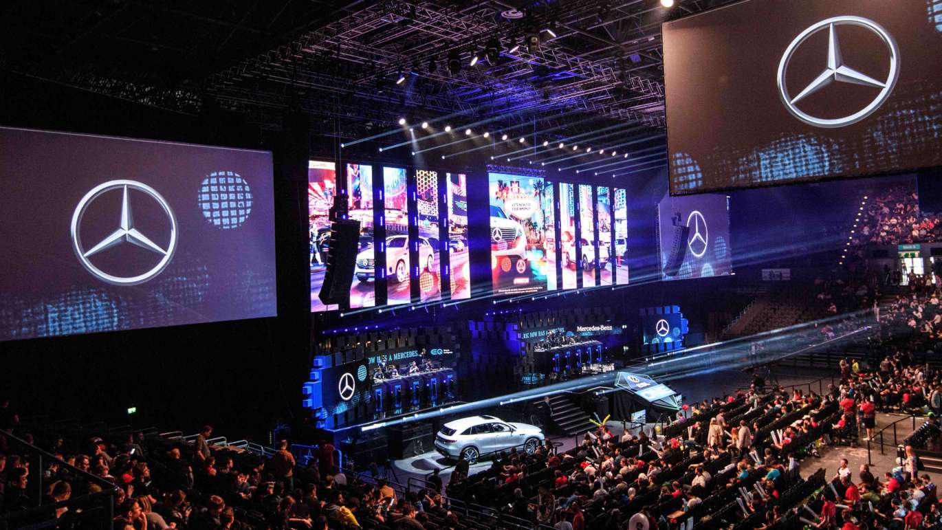 sponsors de esports a nivel mundial: Mercedes Benz