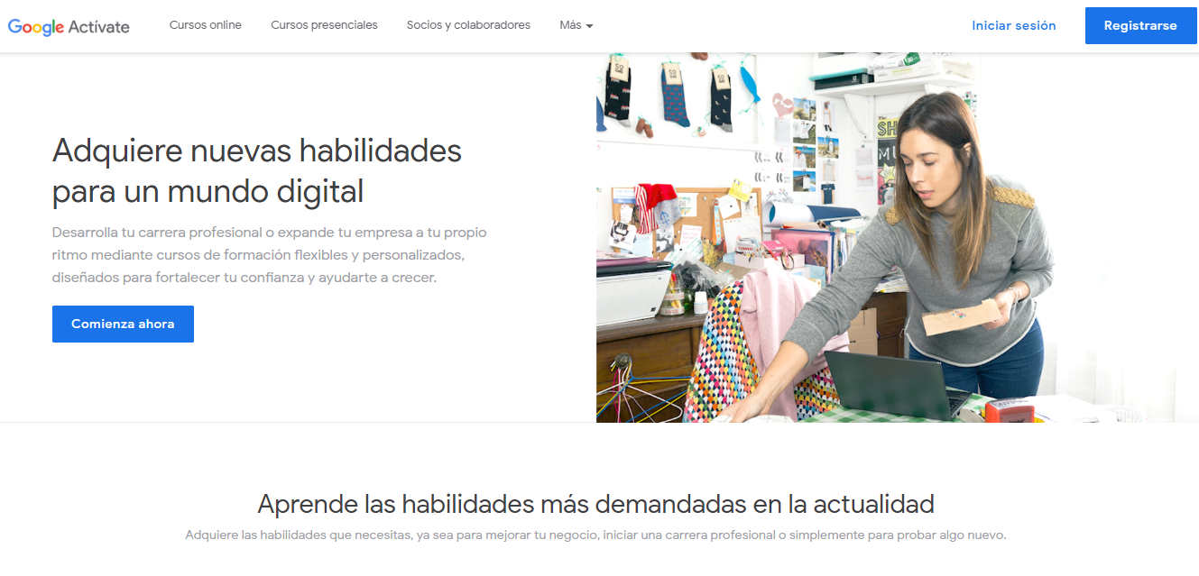 cursos y congresos gratuitos de marketing en Latinoamérica: Garaje Activate