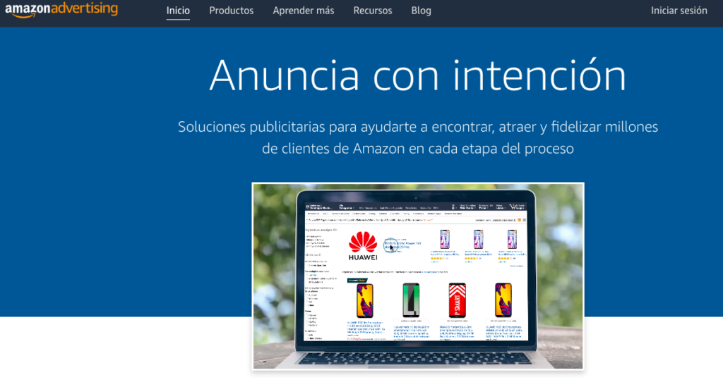 product display ads de amazon